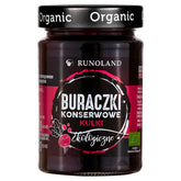 Conserves de betteraves BIO 300g RUNOLAND